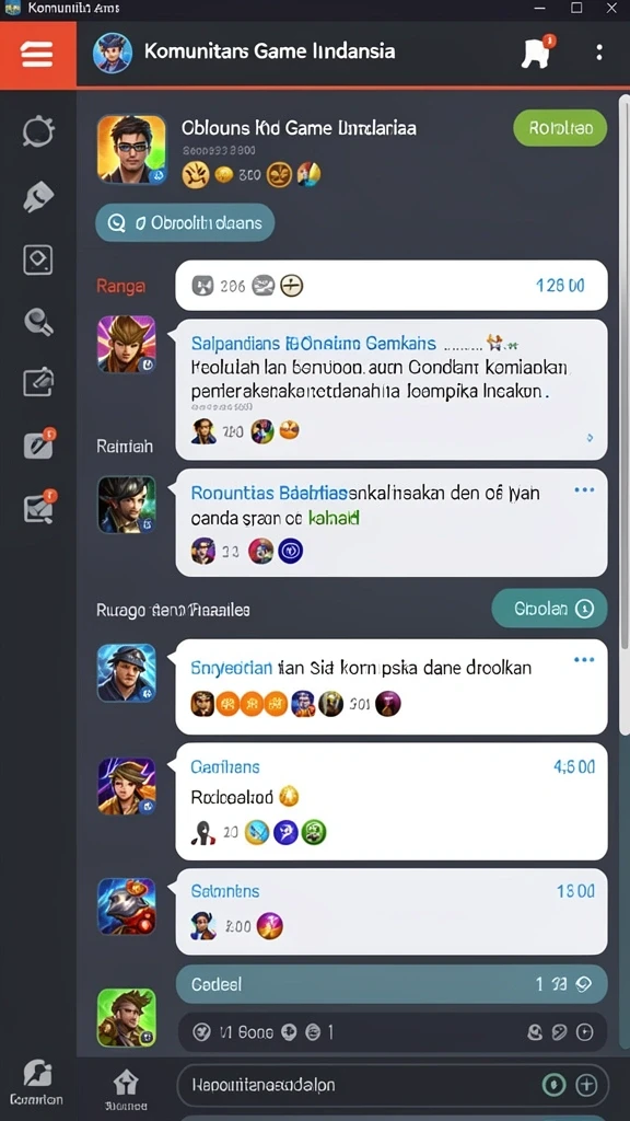 api33 - Gambaran dunia game yang penuh warna dan detail.