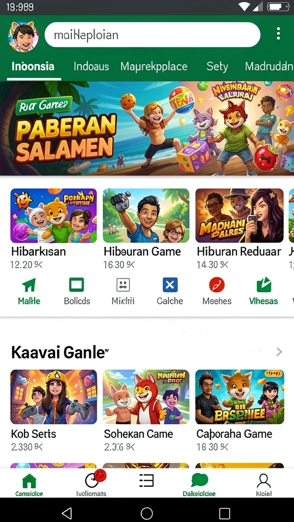 bento4d - Grafis menakjubkan saat menjelajahi dunia game.