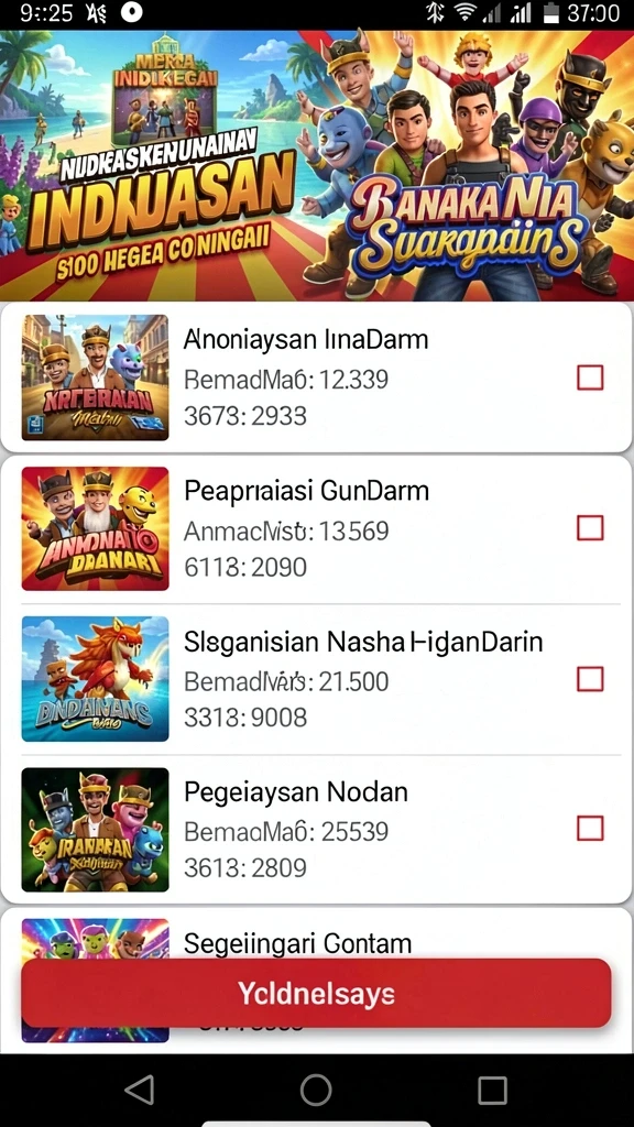 dewanusa - Tampilan antarmuka yang intuitif dan mudah dipahami.