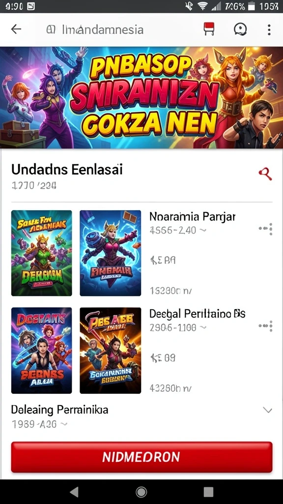 gila138 - Screenshot 2 menampilkan gameplay yang seru dan interaktif.