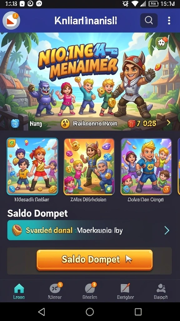 jago368 - Tampilan antarmuka yang menarik dan user-friendly.