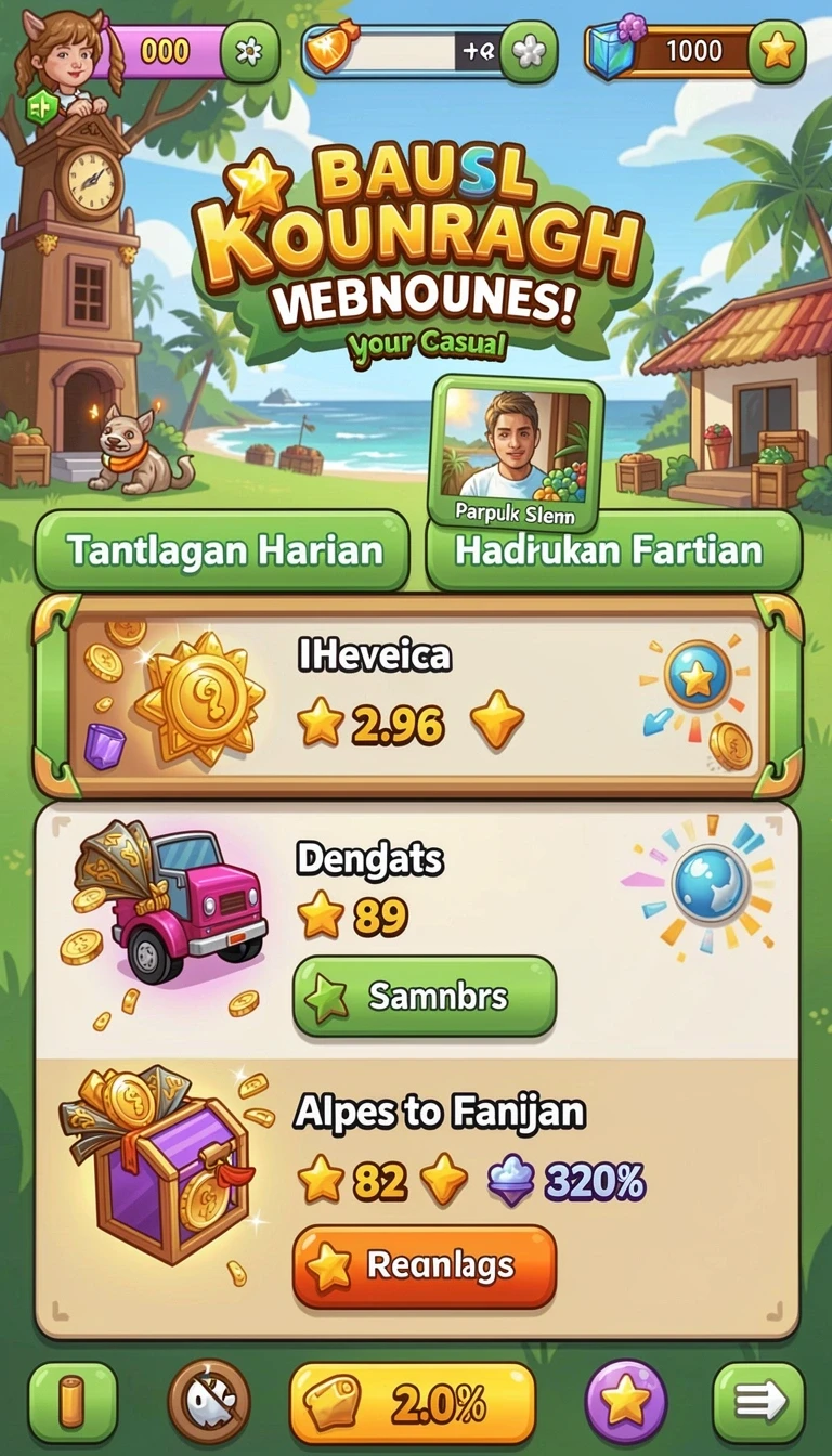 rahayu88 - Tampilan antarmuka yang menarik dan ramah pengguna.