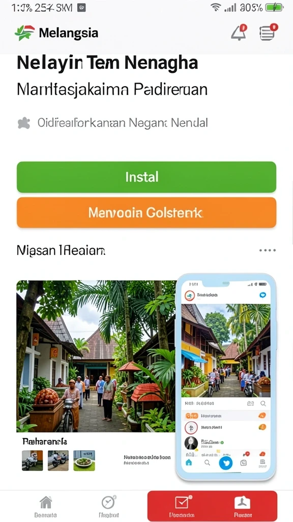 topiwangi - Tampilan antarmuka yang ramah pengguna.
